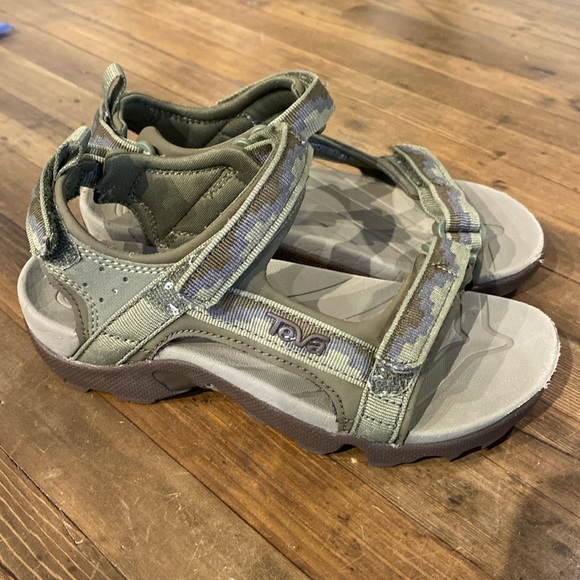 Teva Kids' Tanza Child Green - Picture 2 of 8